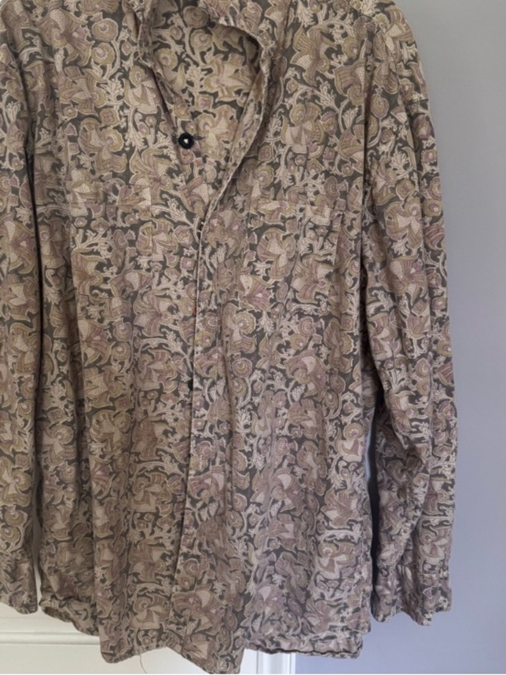 Magnolia Pearl Paisley Blouse - Brown and Cream